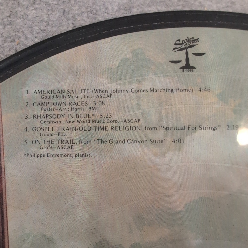 Celebration US Bicentennial Picture Disc Vinyl LP‎ Mormon Tabernacle Choir 1976 - Picture 4 of 5
